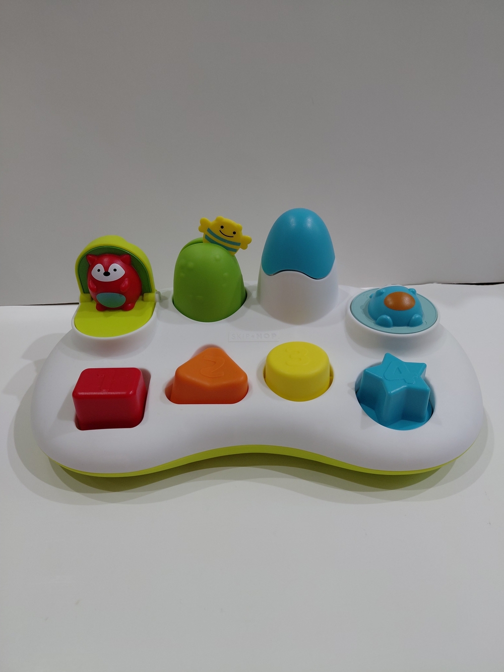 Used Multicolor Interactive Shape Sorter Activity Toy Learning Toy